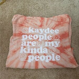 Kappa Delta Tie-Dye Graphic Hoodie